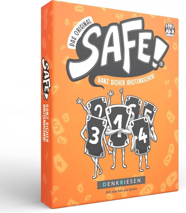 Produktbild Denkriesen Safe!® Das Original - Ganz sicher idiotensicher! (Deutsch)