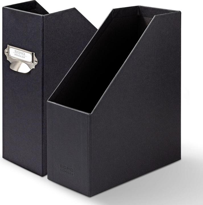 Actual product image Rössler Magazine file S.O.H.O. Black A4 Black (A4)