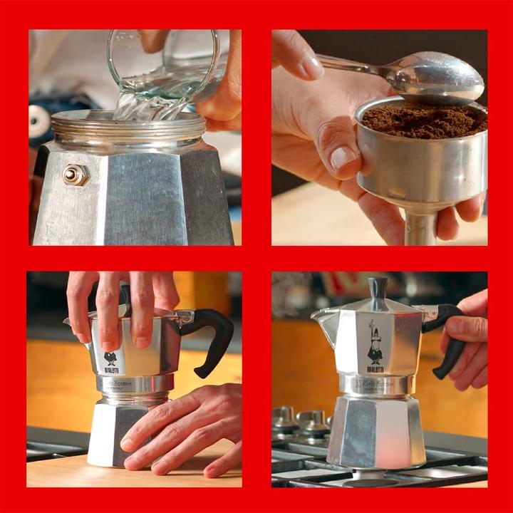 Actual product image Bialetti Espresso machine, 6 cups (6 Cups)