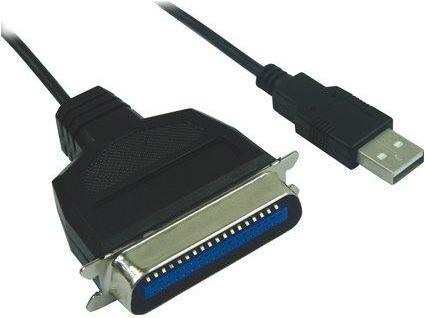 Actual product image PremiumCord KUPRINT USB cable USB 1.1 Black (1.50 m)
