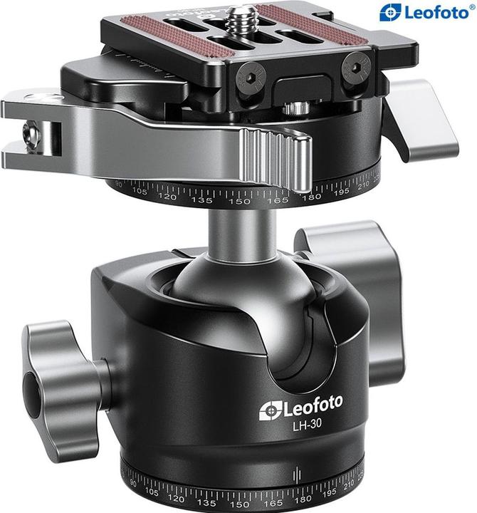 Leofoto 30mm low profile ball head (with 52mm panning clamp) (Kugelkopf)