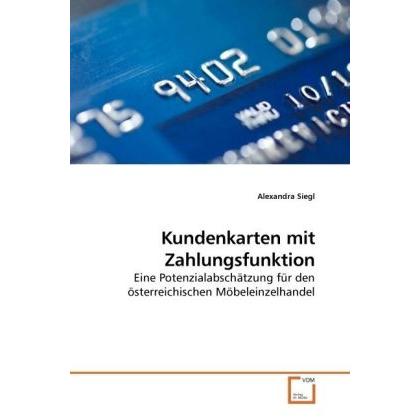 Kundenkarten mit Zahlungsfunktion, Fachbücher