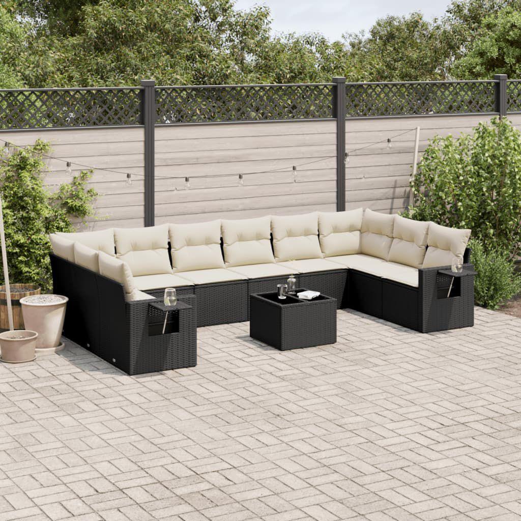Thumbnail - VidaXL, Gartenlounge, 10-tlg. Garten-Lounge-Set mit Kissen