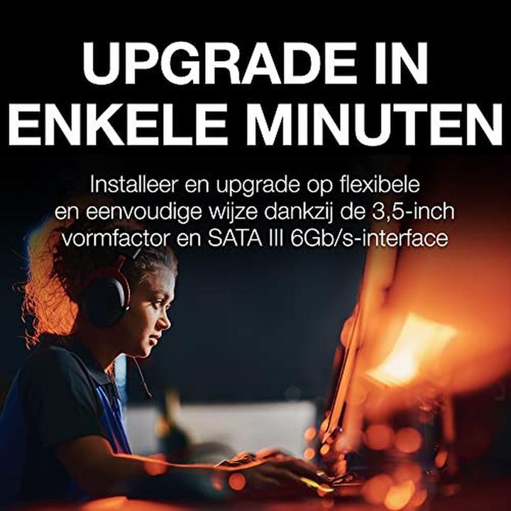 Produktbild Seagate Interne Festplatte mit 4 TB, 7200 RPM, SATA 6Gb/s, 256 MB Cache, 5 Jahre Garantie (4 TB, 3.5", CMR)