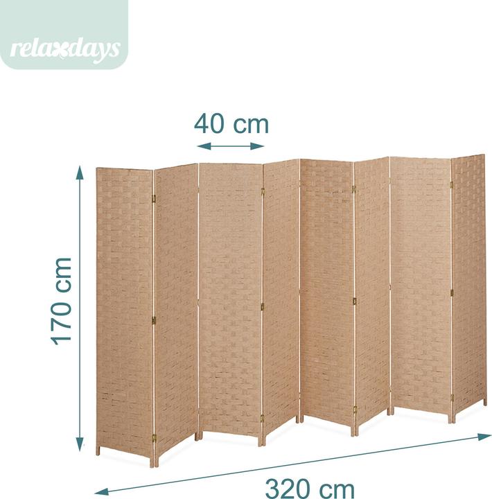 Actual product image Relaxdays Folding Screen