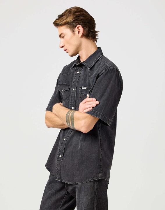 Produktbild Wrangler Jeanshemd Ss Western Shirt (M)