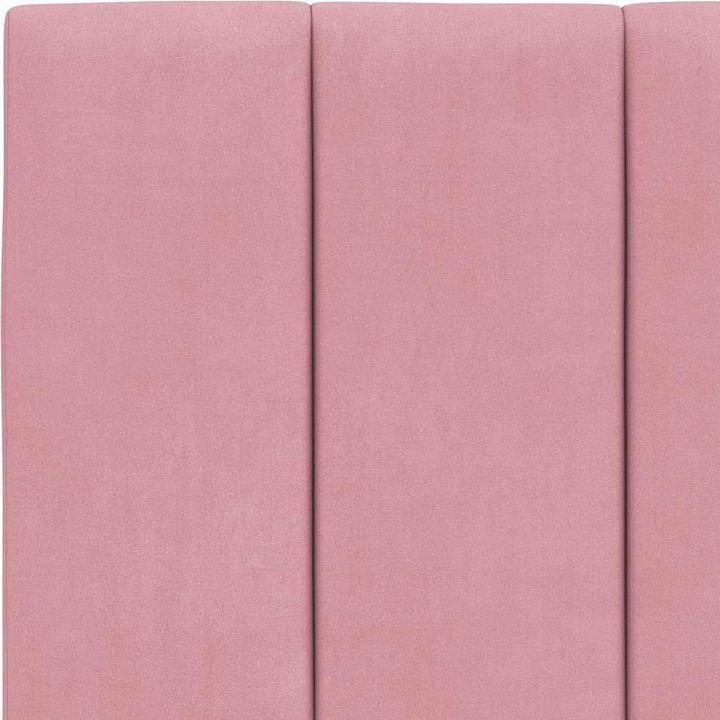 Produktbild vidaXL Bettgestell mit Kopfteil Samt (180 x 200 cm)