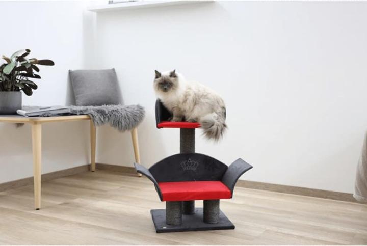 Image du produit Kerbl Lounge Deluxe (70 cm, Gris, Rouge)