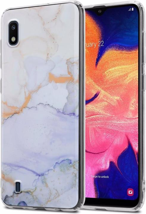 Image du produit Cadorabo Couverture IMD TPU Marbre coloré (Samsung Galaxy A10, HTC One M10)