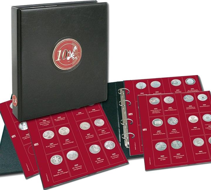 Produktbild Safe PremiumMünzalb f. 10 Euro mit Blättern 1 bis 7