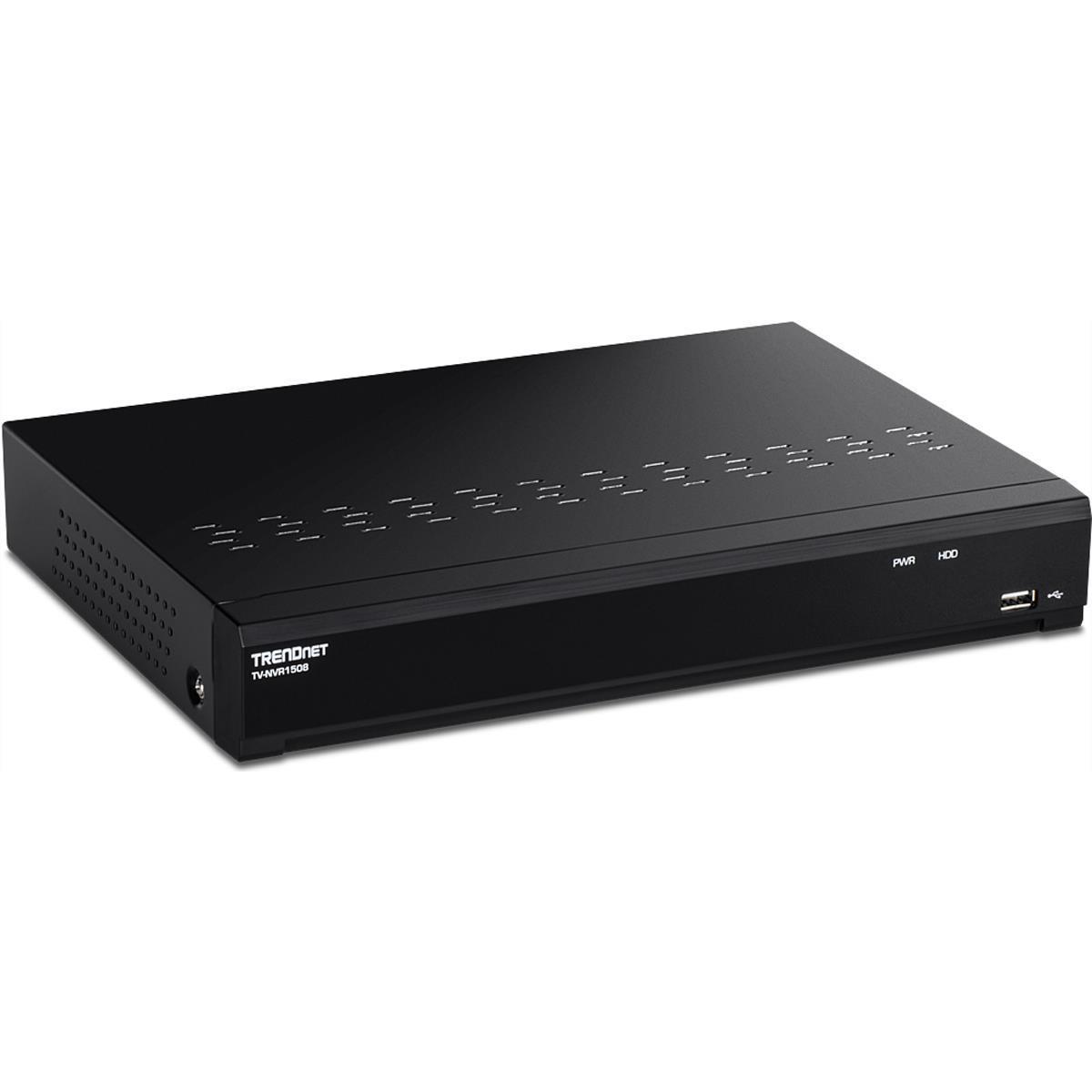 Trendnet TV-NVR1508 8 Kanal NVR 4K UHD PoE+ (Netzwerk Videorecorder (NVR)), Netzwerkkamera Zubehör