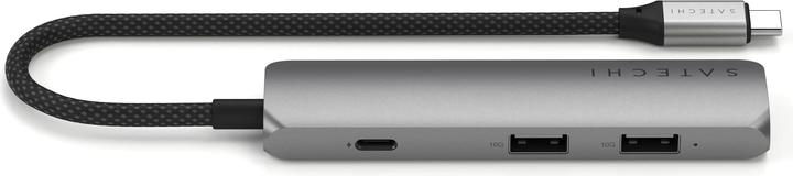 Produktbild Satechi Slim 4 Multiport Hub Space Grey (USB-C, 4 Ports)