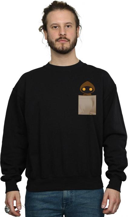 Actual product image Star Wars Mens Jawa Pocket Print Sweatshirt (3XL)