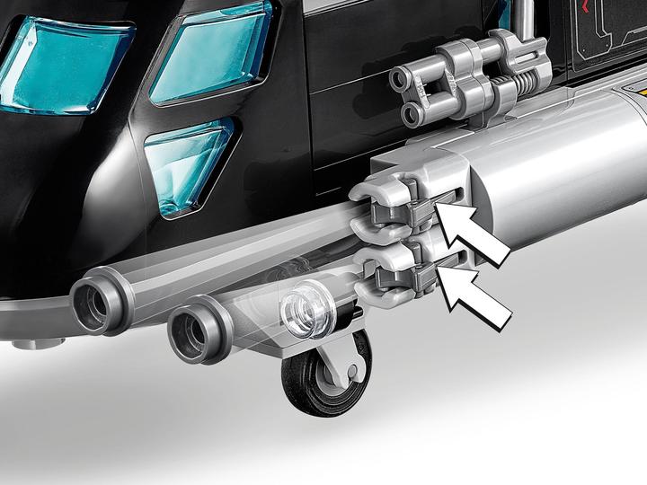 Produktbild LEGO Black Widows Hubschrauber-Verfolgungsjagd (76162, LEGO Marvel)