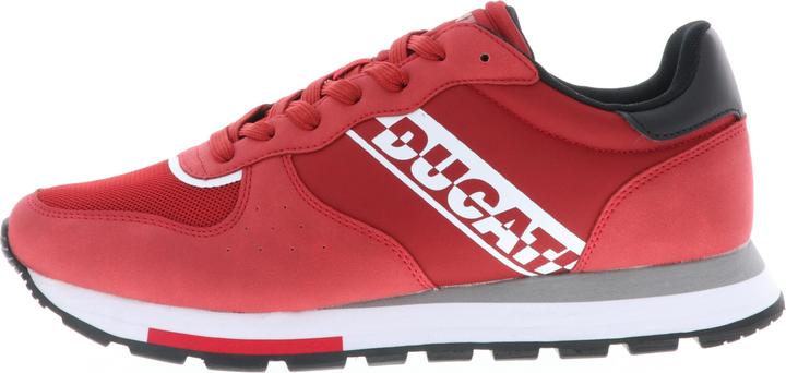 Produktbild Ducati DS410 Herren Sneaker Turnschuhe Sportschuhe Freizeit-Schuhe rot (42)
