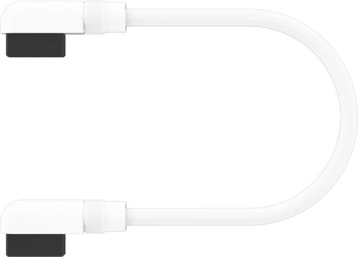 Corsair iCUE LINK Cable 2x 135mm with Slim 90° connectors, White