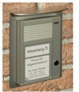 Produktbild Auerswald Wetterschutzdach gross fuer TFS Dialog 100/200 Zur Abdeckung von Montageoeffnungen 135mm x 225mm...