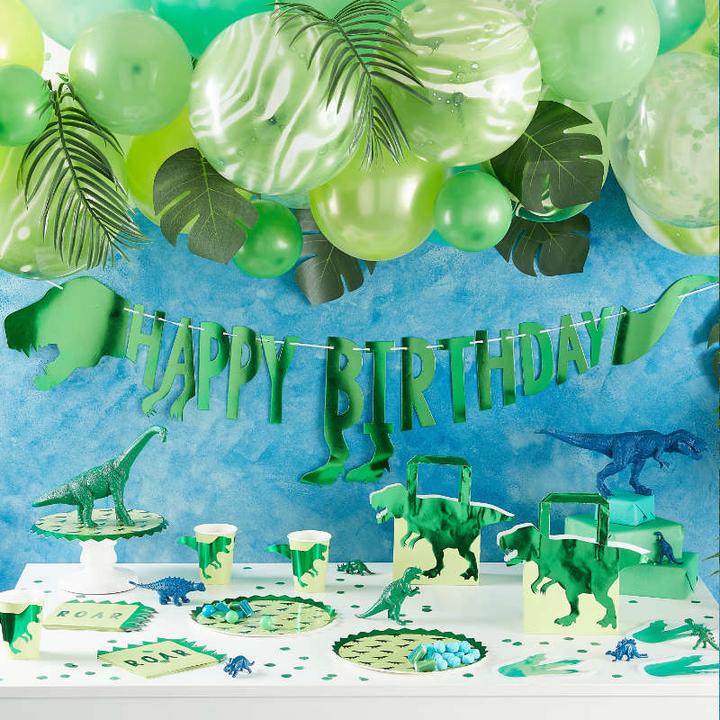 Immagine prodotto Ginger Ray Buon compleanno ghirlanda dinosauro (1 pz.)