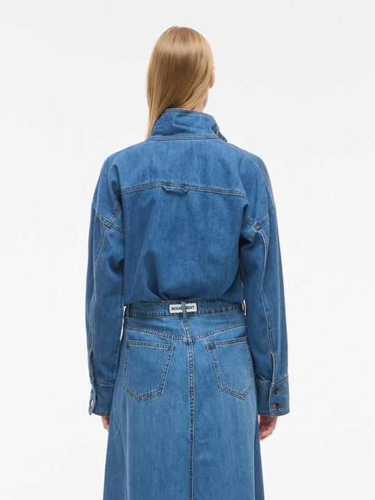 Immagine prodotto Rouge Edit Stehkragen Jeanshemd (40)