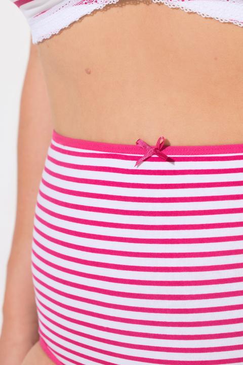 Image du produit Ulla Popken Culotte maxi, lot de 3, liseré contrastant (46, 48)