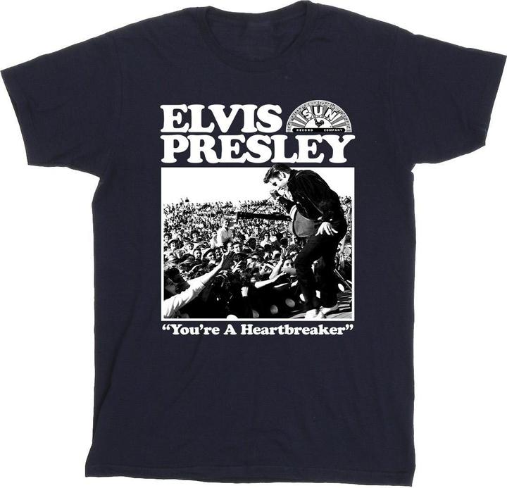Image du produit Elvis - T-shirt A HEARTBREAKER - Fille (152, 158)
