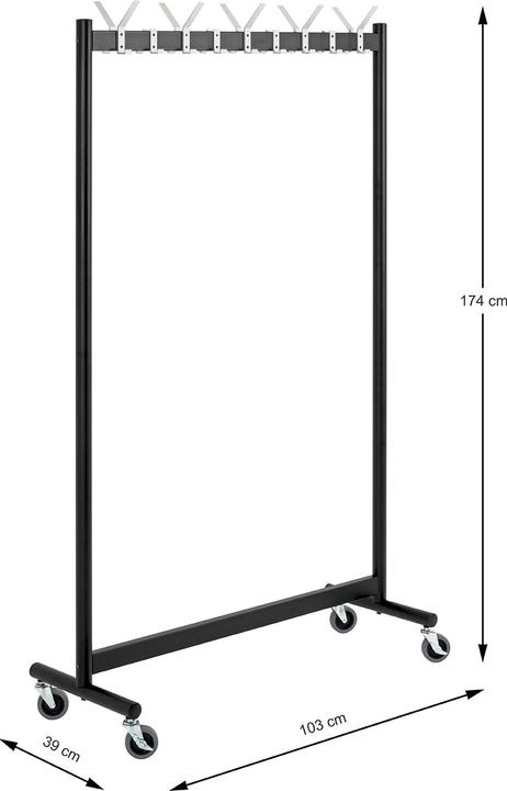 Produktbild HAKU Möbel Rollgarderobe