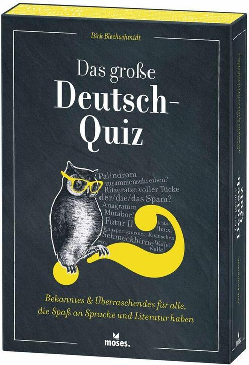 Actual product image The big German quiz (German)