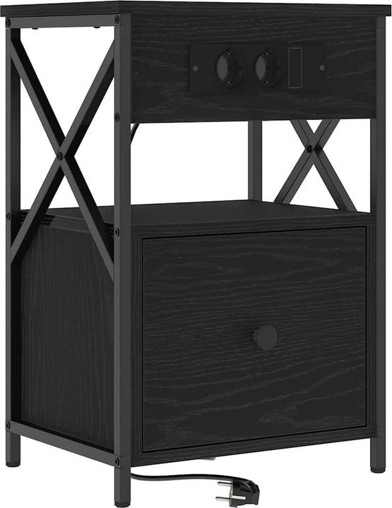 Actual product image vidaXL Bedside table (40 x 31 x 60 cm)