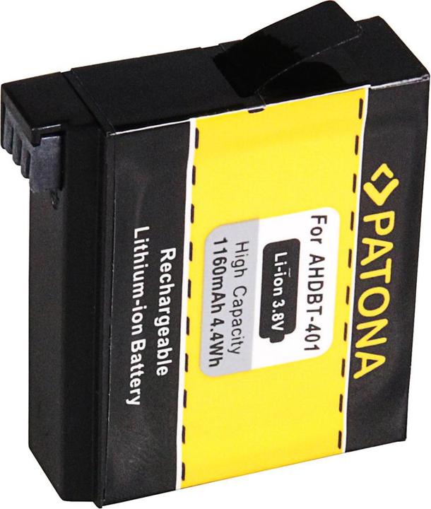 Produktbild Patona Akku AHDBT-401, für Hero4 (Kamera Akku Ladegerät)