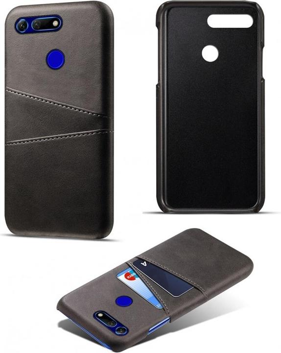 Produktbild Screenguard Honor View 20 CardCaddy Leder Backcase mit Kartenfächern (Honor View 20)