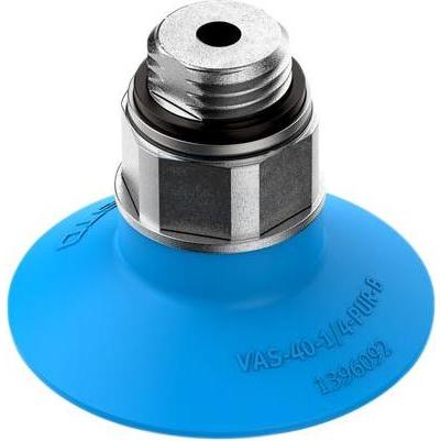 Festo Vakuumsauger, 40 mm, PUR, Flach, G 1/4" (VAS-40-1/4-PUR-B)