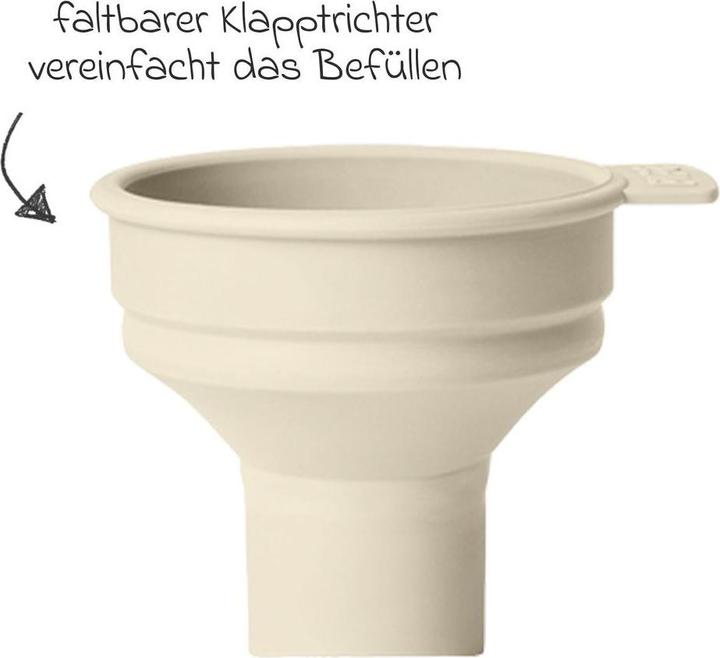 Actual product image Bibs Anti Colic Bottle Silicone 270 ml Medium Flow Ivory (270 ml)