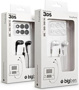 Image du produit Bigben Ecouteurs stéréo intra-auriculaires - noir, DSi / DSi XL / 3DS (Filaire)