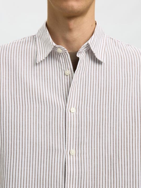 Actual product image Selected Regular Fit Bluse aus Leinengemisch (XL)