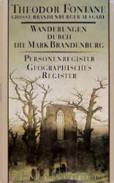Produktbild Wanderungen durch die Mark Brandenburg, Band 8 (Deutsch, Theodor Fontane, 1997)