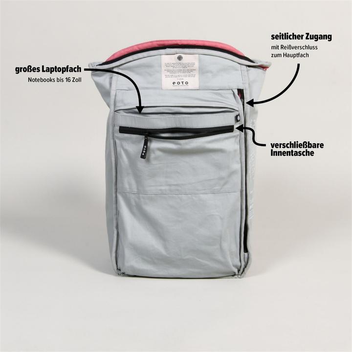 Produktbild Eoto Rucksack WATER ICE:OLATED Daypack, nachhaltig, 26 L (22 l)
