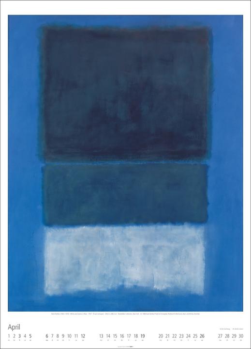 Produktbild Mark Rothko Kalender 2026 (49 x 68 cm, Deutsch, Englisch)