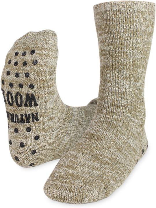 Immagine prodotto Circle Five Pantofole invernali con stampa ABS - Calzini di lana (Confezione singola, 47 - 50)