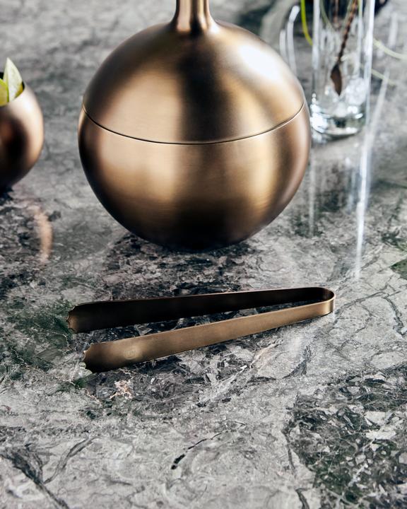 Productafbeelding House Doctor IJsblokjestang, HDBaar, afwerking antiek messing (IJsschep + ijstang)