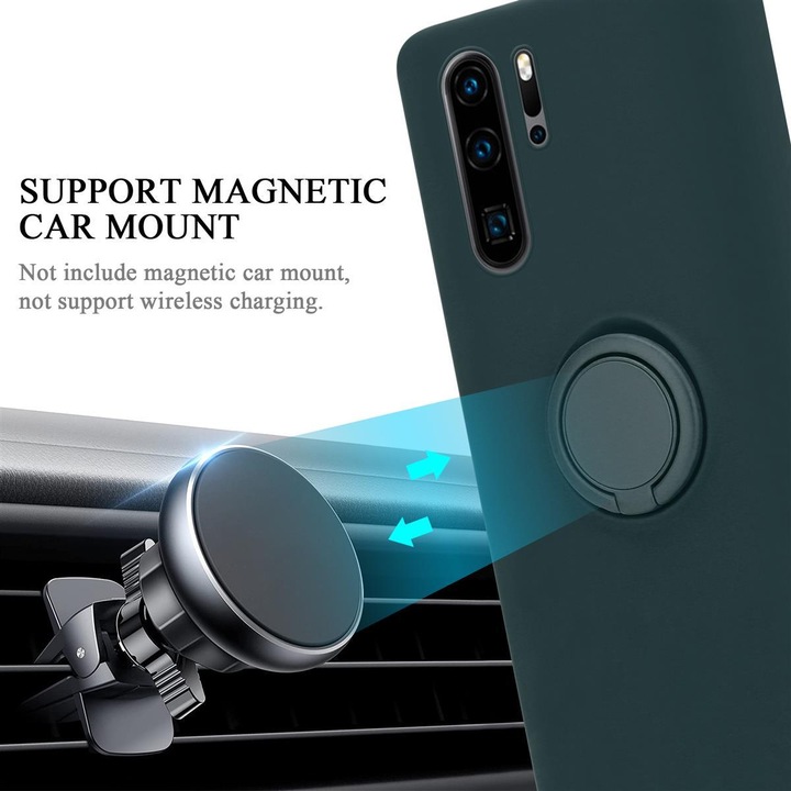 Actual product image Cadorabo TPU Liquid Ring Silicone Case Cover (Huawei P30 Pro)