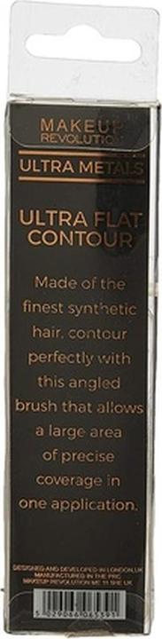 Actual product image Makeup Revolution Brushes Ultra Metals Flat Contour (Foundation)