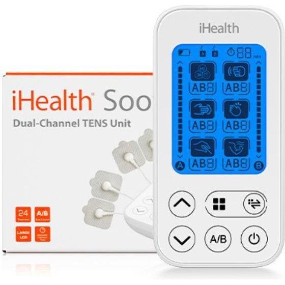 iHealth, Dispositivo EMS + TENS, Soothe TENS duální elektrostimulátor s příslušenstvím