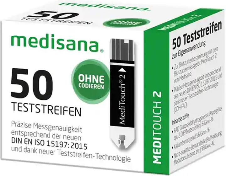 Image du produit Medisana MediTouch (50 pièces) (Bandelette réactive)