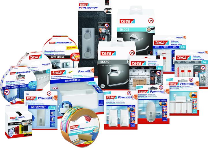 Produktbild tesa Powerstrips Haken LARGE Metall