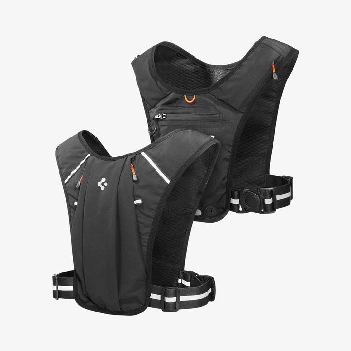 Actual product image Spigen Dynamic Shield Running Vest Black (One size)