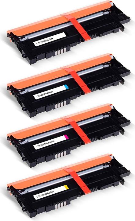 Inkolor HP 117A Multipack (W2070A + W2071A + W2072A + W2073A) (CMYK)