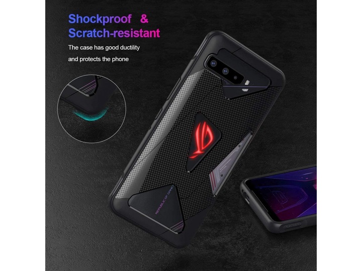 Produktbild Screenguard Asus ROG Phone 3 Stealth Hülle TPU Case (Asus ROG Phone)