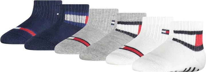 Tommy Hilfiger Baby Sock 6p Flag Sock