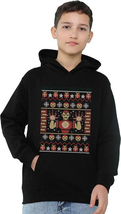 Produktbild Kapuzenpullover weihnachtliches Design (128)
