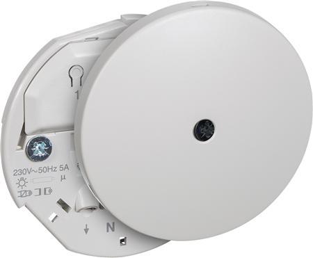 Actual product image LK Relay lamp socket 5A, round Ø80mm, IHC® Wireless 230V AC, light grey